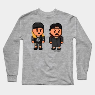 Crave Not These Things in 1995 Pixel Jay and Silent Bob Long Sleeve T-Shirt